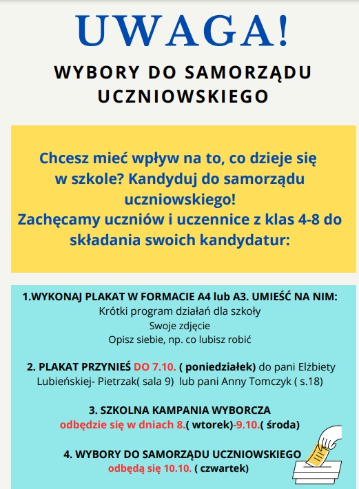 plakat wybory